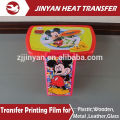 heat transfer printing film for plastic pails